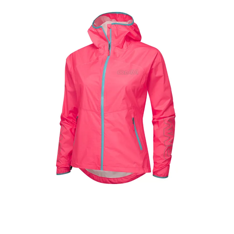 OMM Halo Plus Waterproof Women's Running Jacket - Pink-1