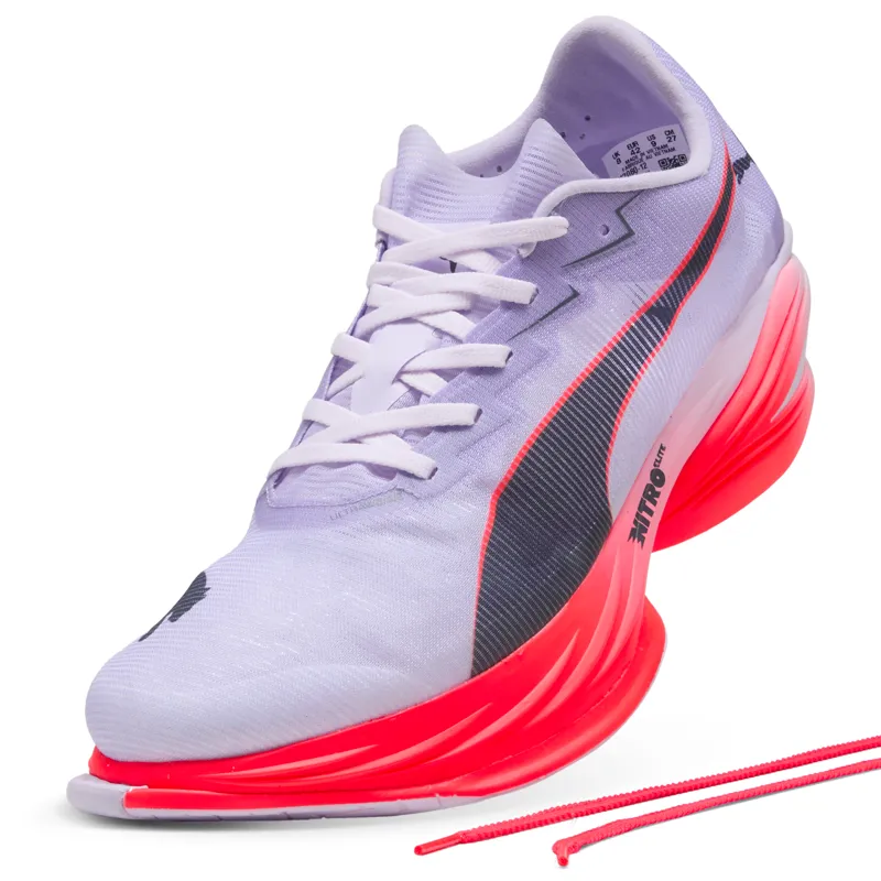 PUMA FAST-R NITRO Elite 3 Men's Race Day Shoes - Light Lavender Ultra Red-4