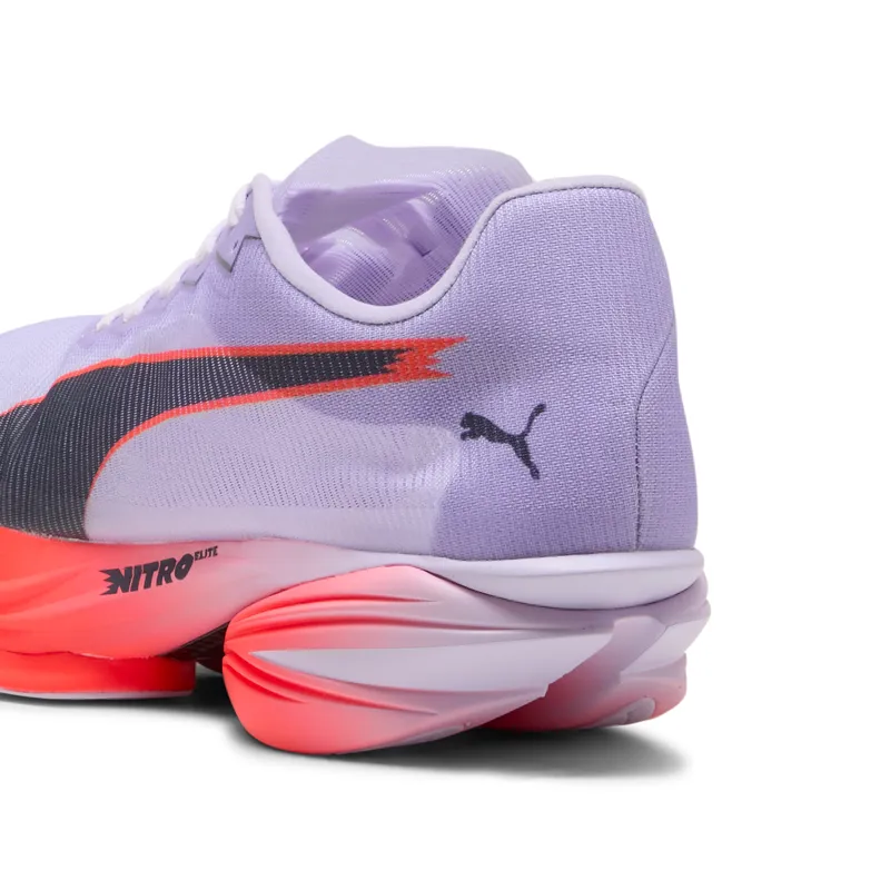 Puma FAST-R NITRO Elite 3 Women's Race Day Shoes - Light Lavender Ultra Red-5