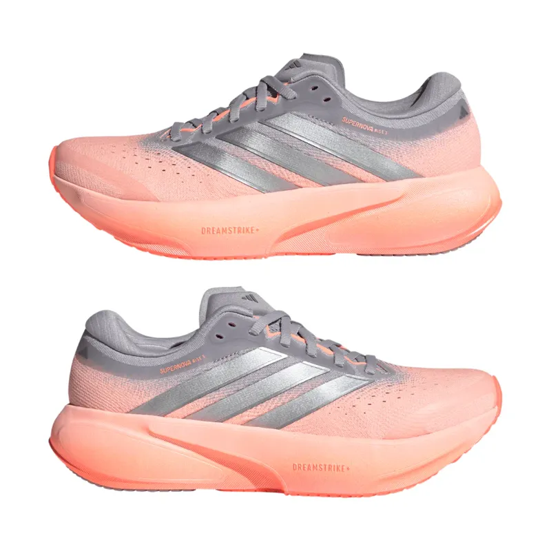 Adidas Supernova Rise 3 Women's Running Shoes - Clear Orange Silver Met. Glory Grey-6