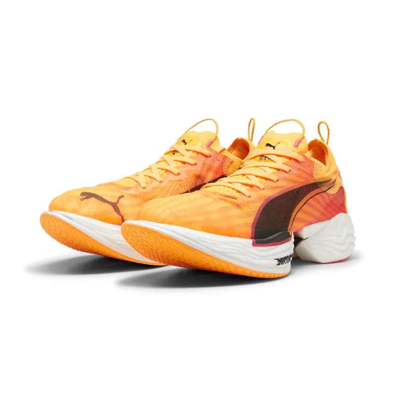 PUMA FAST-R NITRO Elite 2 Fire Sun Stream Sunset Glow PUMA White