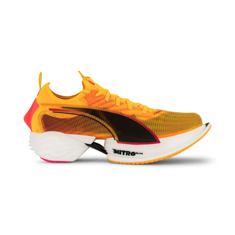FAST-R NITRO Elite 2 Fire Sun Stream Sunset Glow PUMA White