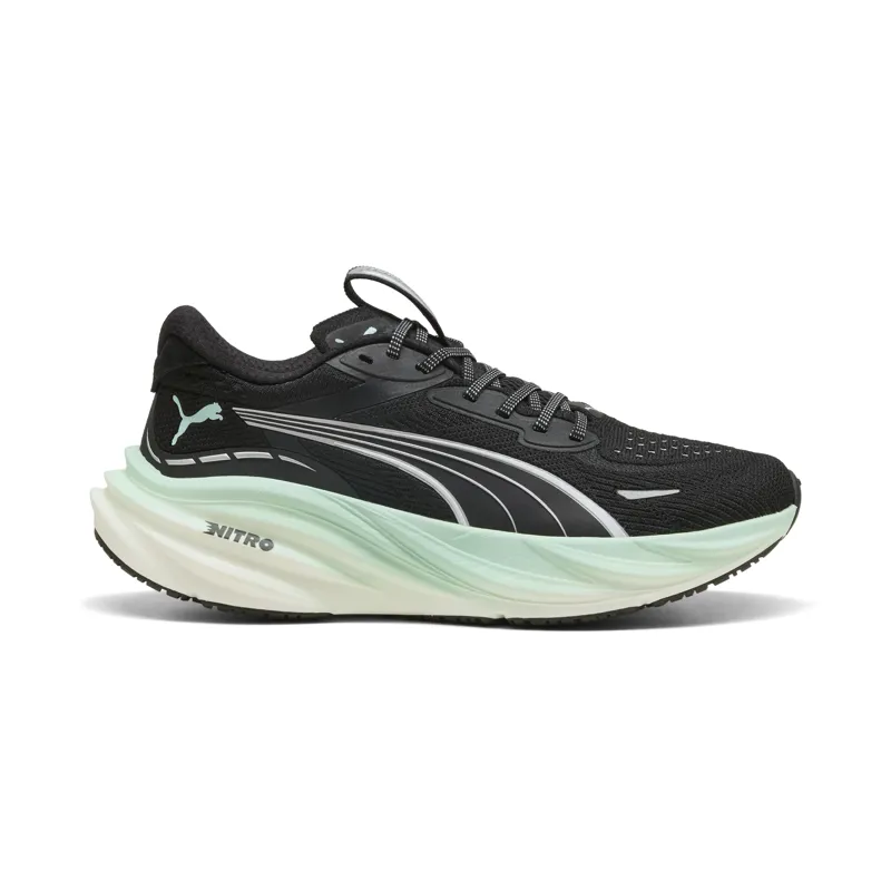 Puma Magnify NITRO 3 Women's Neutral Running Shoes Black-Mint Melt