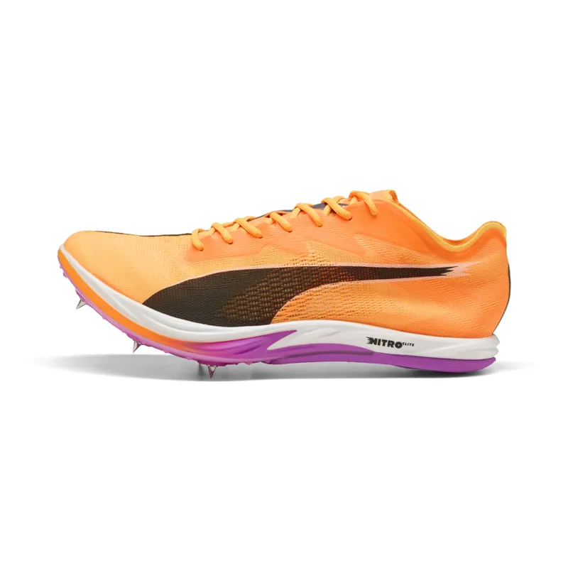 Puma Long Distance NITRO Elite 3 Unisex Running Spikes Sun Stream-Pure Magenta-Black-2