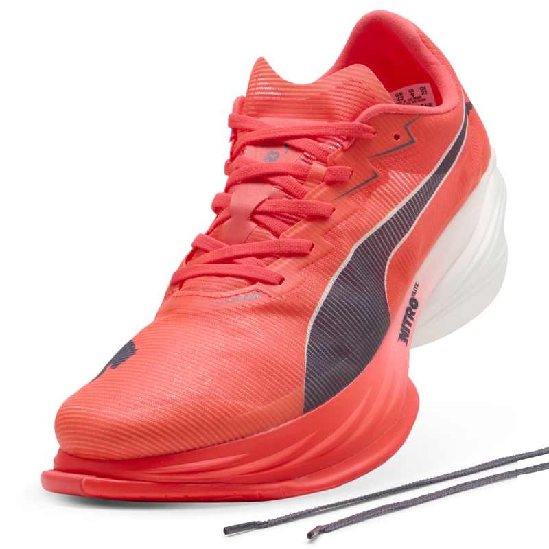 Puma FAST-R Nitro Elite 3 Mne's Race Day Shoes - Ultra Red Inky Depths-6