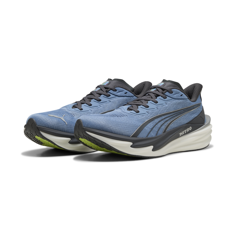 Puma Deviate NITRO 4 Men's Running Shoes - Zen Blue Moody Gray-2