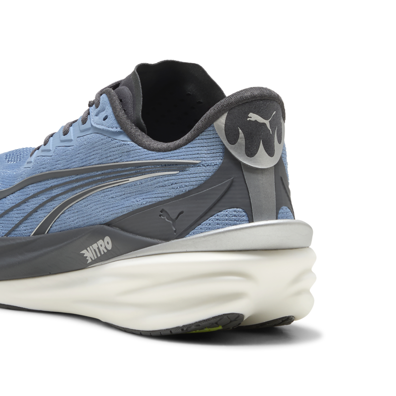 Puma Deviate NITRO 4 Men's Running Shoes - Zen Blue Moody Gray-5