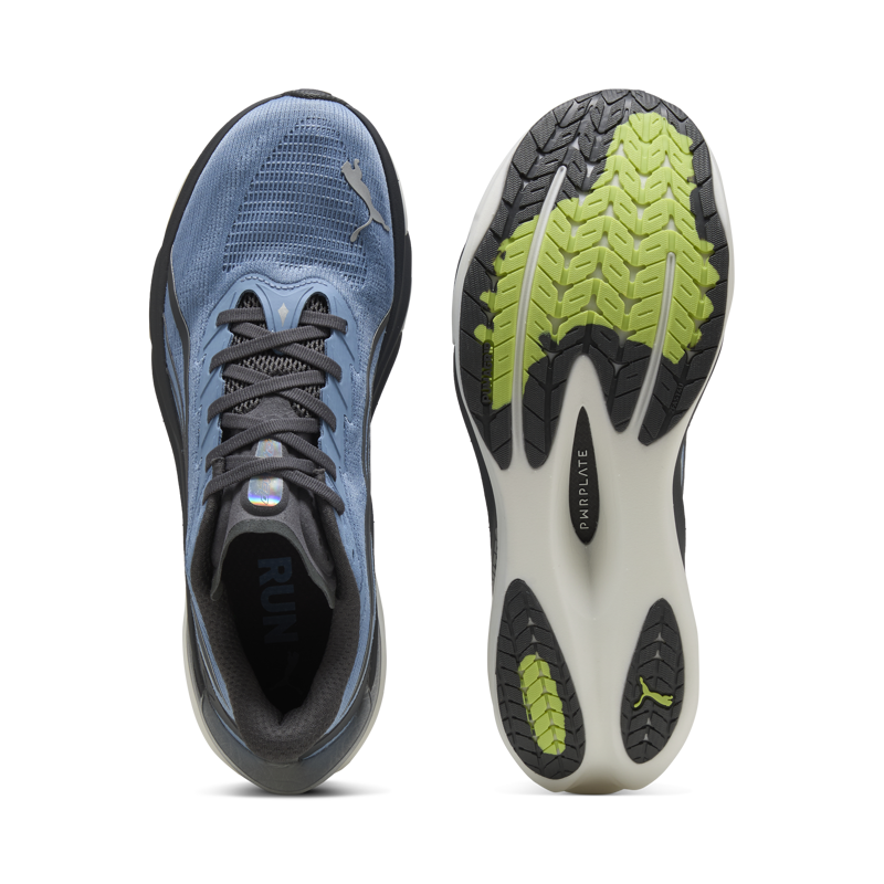 Puma Deviate NITRO 4 Men's Running Shoes - Zen Blue Moody Gray-6