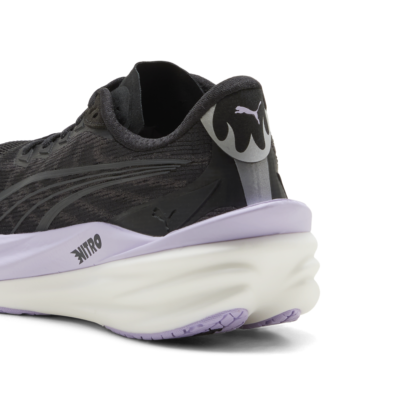 Puma Deviate NITRO 4 Women's Running Shoes - Puma Black Light Lavender-5