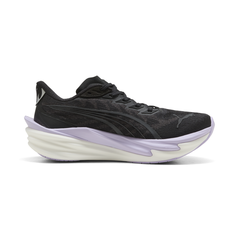 Puma Deviate NITRO 4 Women's Running Shoes - Puma Black Light Lavender-3