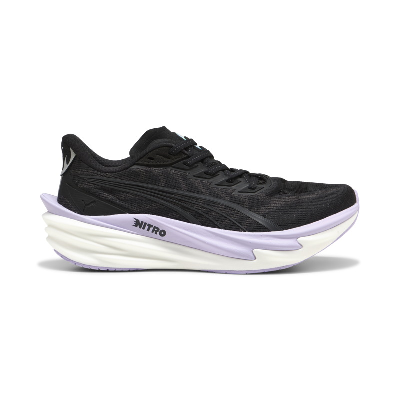Puma Deviate NITRO 4 Women's Running Shoes - Puma Black Light Lavender