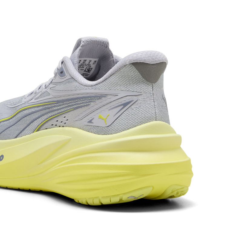Puma MagMax NITRO 2 Men's Running Shoes - Vibrant Silver-Lux Lime-4