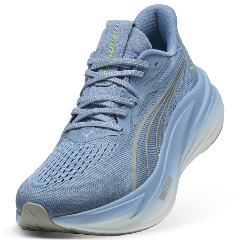 Puma MagMax NITRO 2 Men's Running Shoes - Zen Blue Gray Echo-5
