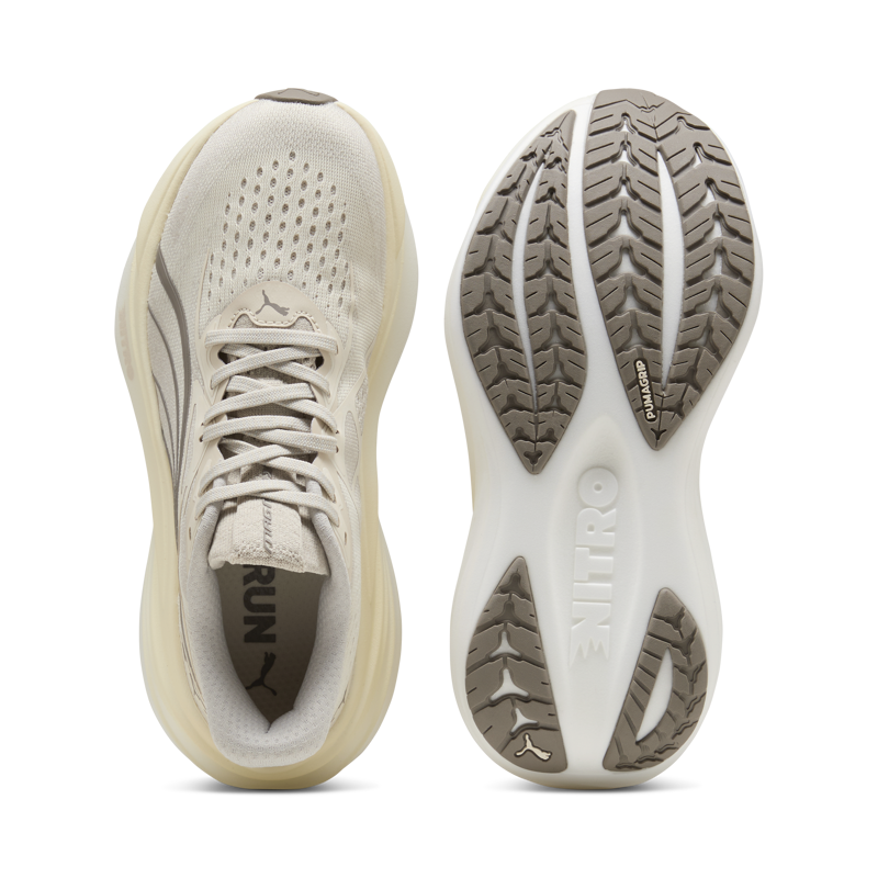 Puma MagMax NITRO 2 Women's Running Shoes - Alpine Snow Buttercream-6