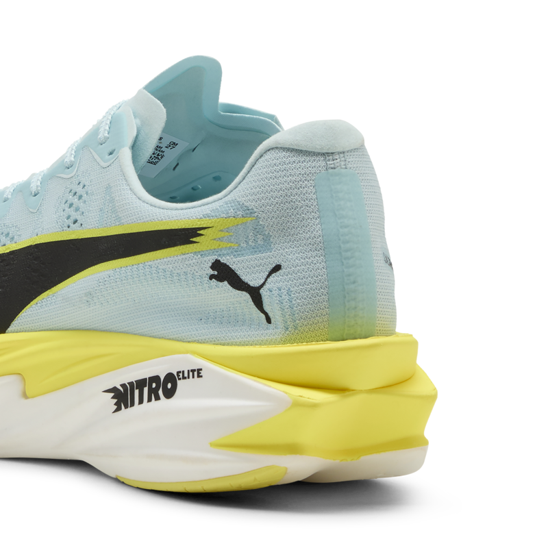 Puma Deviate NITRO Elite 4 Men's Race Day Shoes - Fresh Water-Lemon Crush-Black-White-5