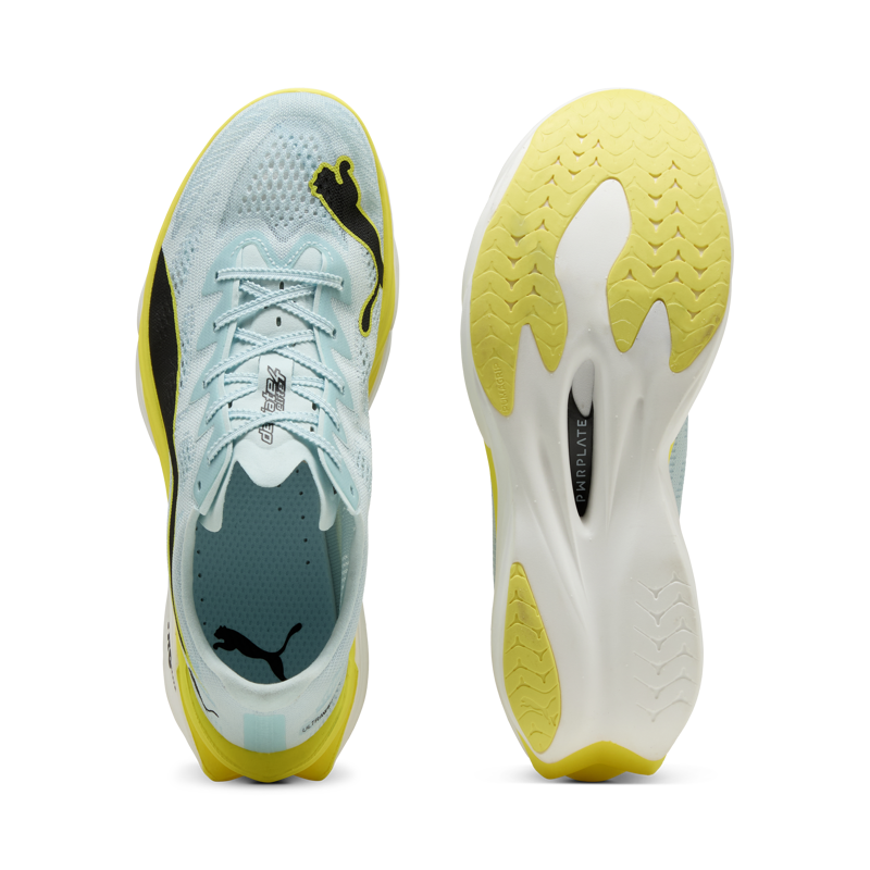 Puma Deviate NITRO Elite 4 Men's Race Day Shoes - Fresh Water-Lemon Crush-Black-White-4