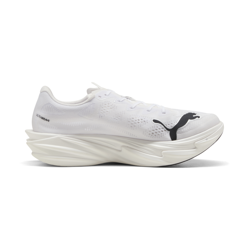 Puma Deviate NITRO Elite 4 Men's Race Day Shoes - White Black-3