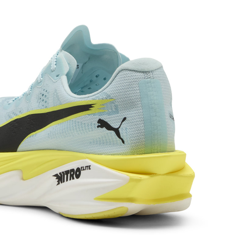 Puma Deviate NITRO Elite 4 Women's Race Day Shoes - Fresh Water-Lemon Crush-Black-6