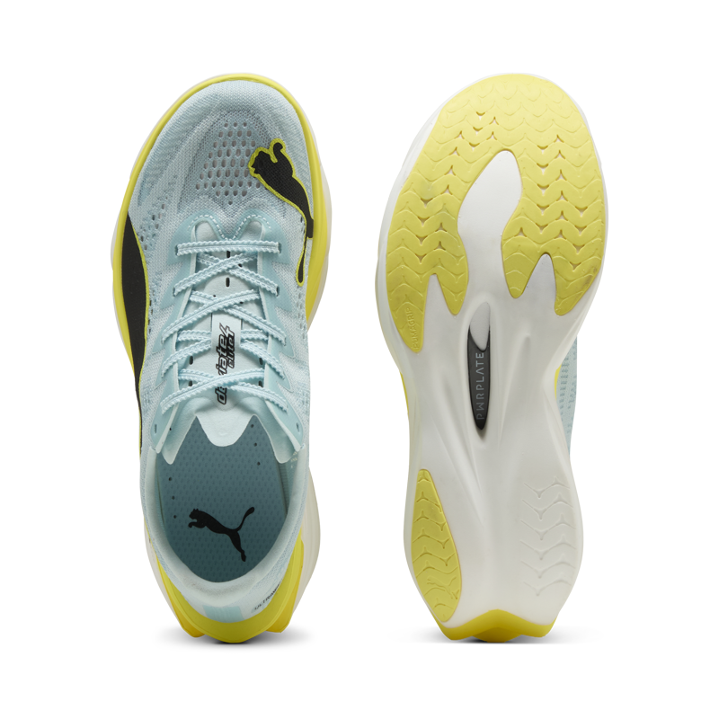 Puma Deviate NITRO Elite 4 Women's Race Day Shoes - Fresh Water-Lemon Crush-Black-4