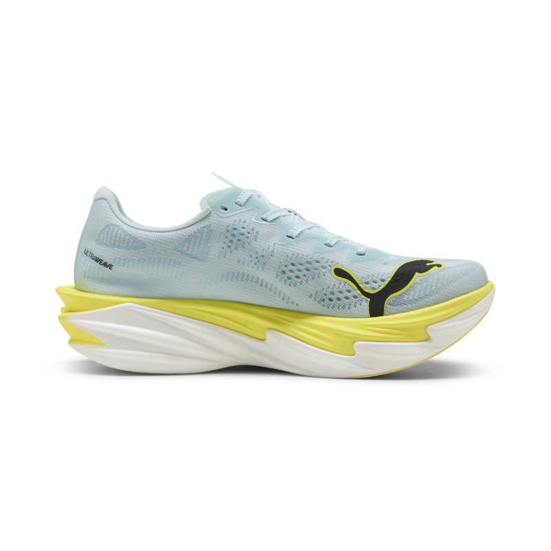 Puma Deviate NITRO Elite 4 Women's Race Day Shoes - Fresh Water-Lemon Crush-Black-3