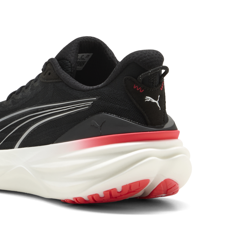 Puma ForeverRun NITRO 3 Men's Supportive Running Shoes - Puma Black Ultra Red-4