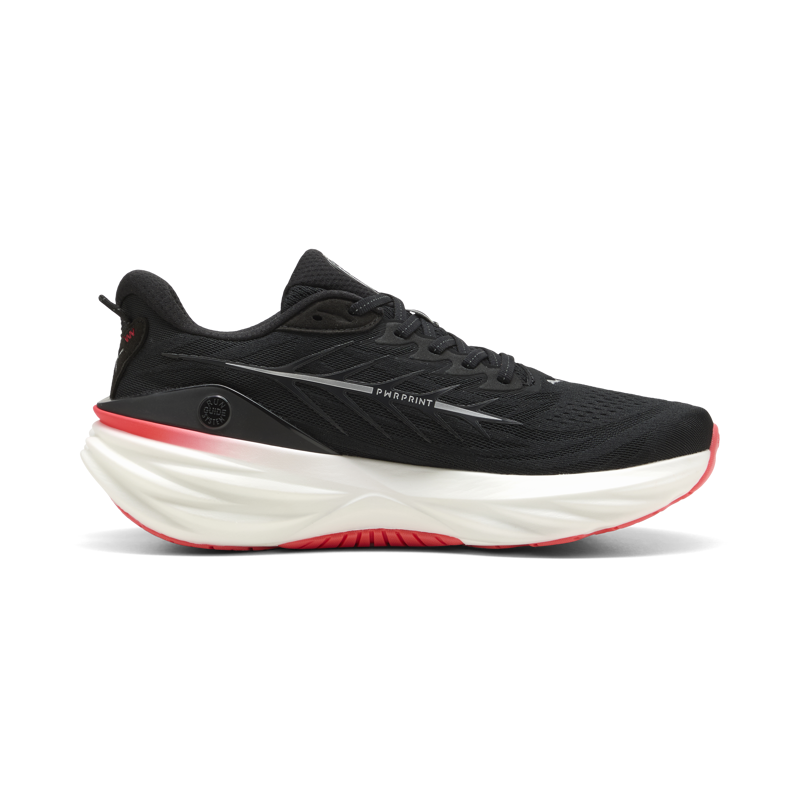 Puma ForeverRun NITRO 3 Men's Supportive Running Shoes - Puma Black Ultra Red-1