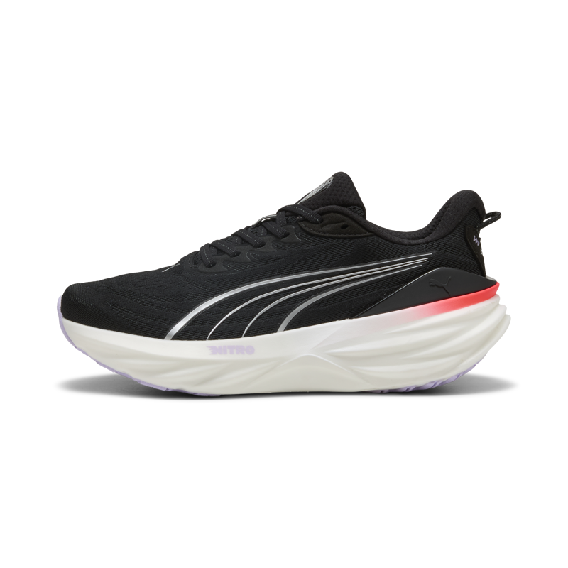Puma ForeverRun NITRO 3 Women's Supportive Running Shoes - Puma Black Light Lavender-2