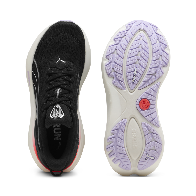 Puma ForeverRun NITRO 3 Women's Supportive Running Shoes - Puma Black Light Lavender-6