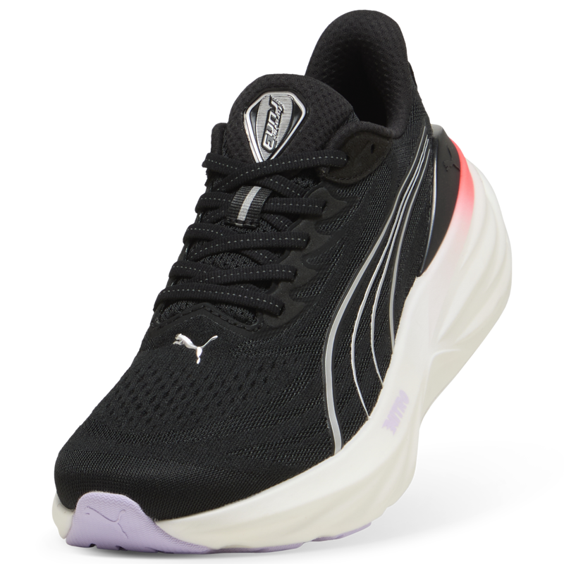 Puma ForeverRun NITRO 3 Women's Supportive Running Shoes - Puma Black Light Lavender-5