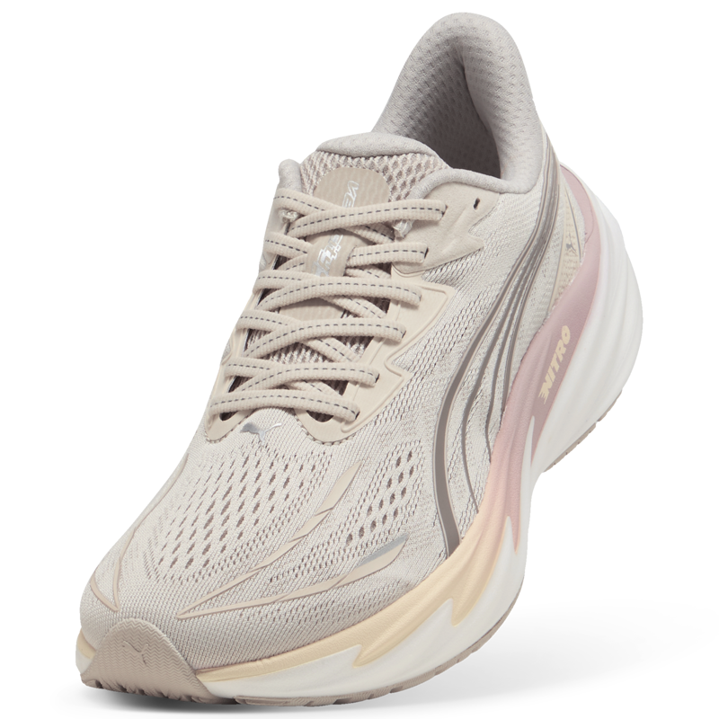 Puma Velocity NITRO 5 Women's Running Shoes - Alpine Snow Misty Pink-4