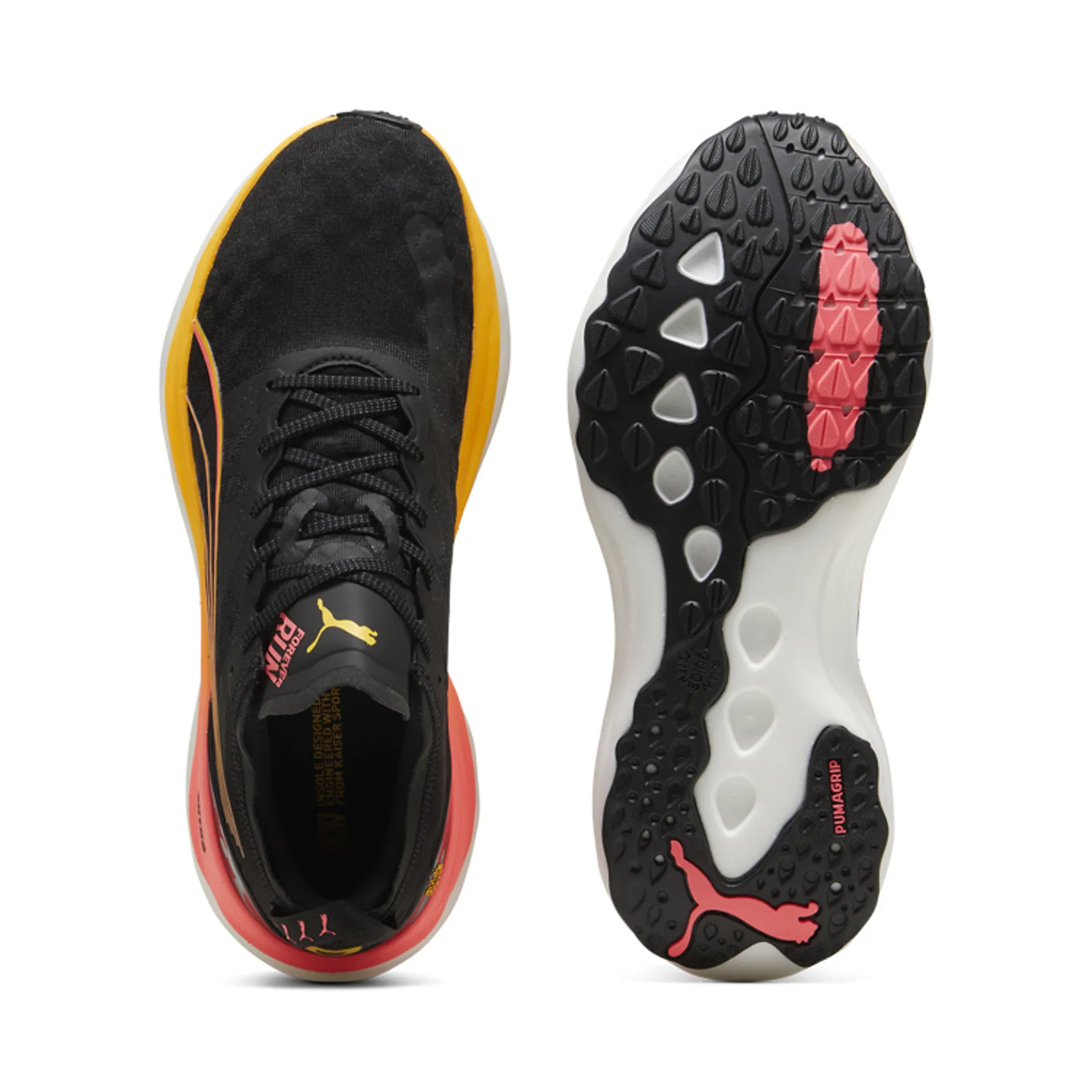 PUMA ForeverRun NITRO PUMA Black Sun Stream Sunset Glow