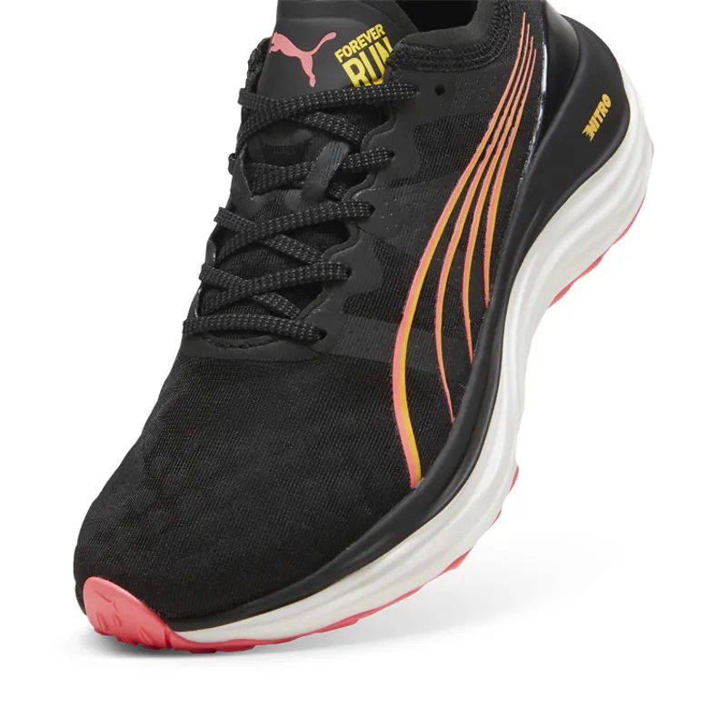 ForeverRun NITRO PUMA Black Sunset Glow Sun Stream Women's-6