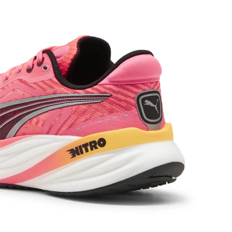 Magnify NITRO 2 Tech Sunset Glow PUMA White Sun Stream Women's-6