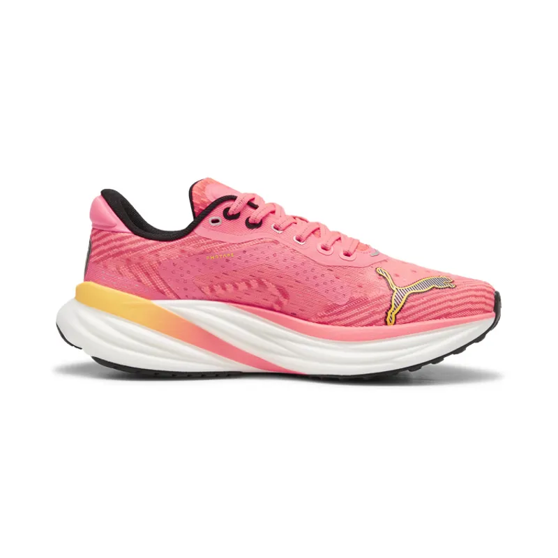 Magnify NITRO 2 Tech Sunset Glow PUMA White Sun Stream Women's-4