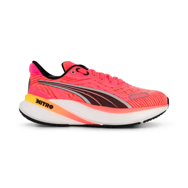 Magnify NITRO 2 Tech Sunset Glow PUMA White Sun Stream Women's