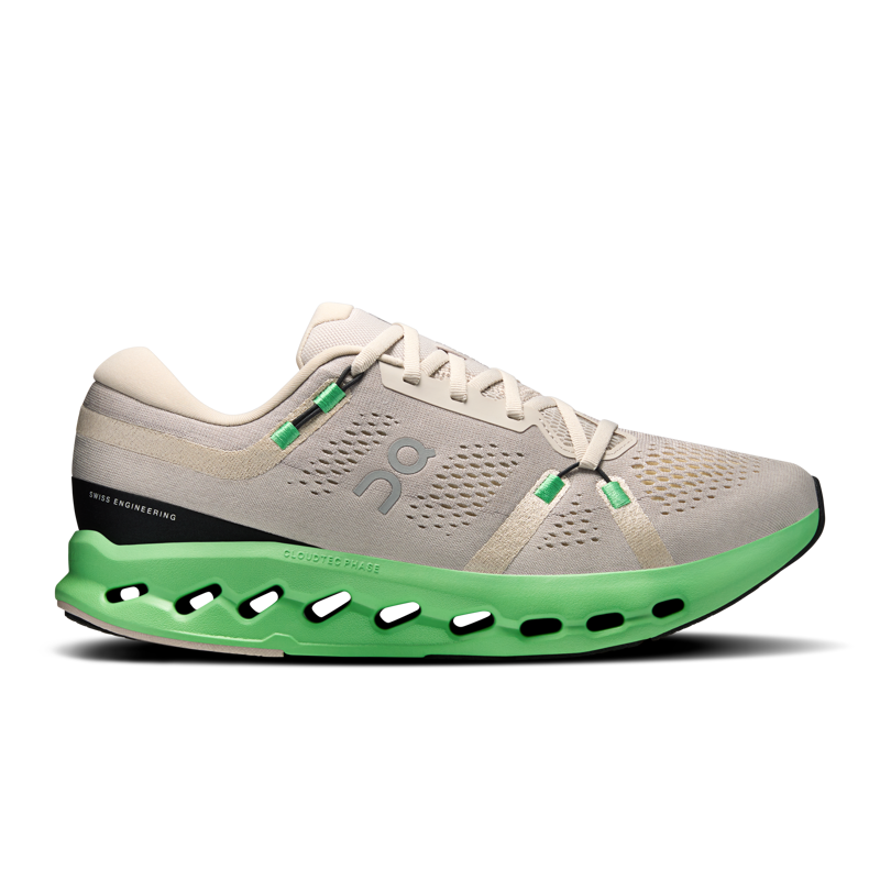 On Cloudsurfer 2 Men's Neutral Running Shoe Truffle Honeydew