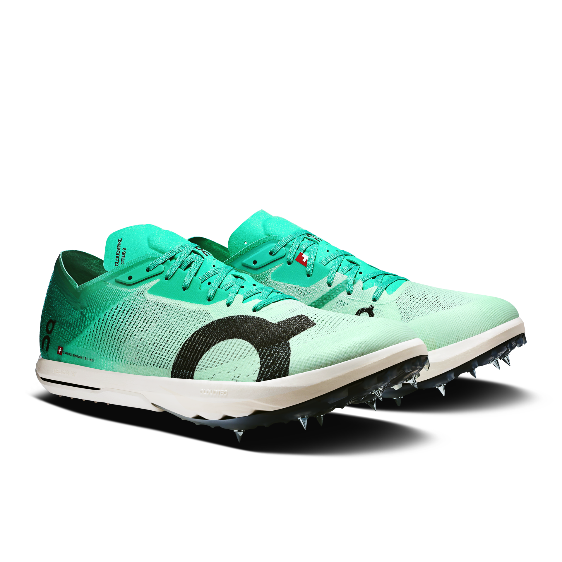 On Running Cloudspike Citius 2 Men's Spikes Mint White