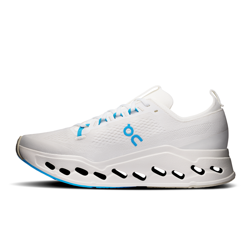On Running Cloudsurfer Max Men's Running Shoes - White Ivory-2