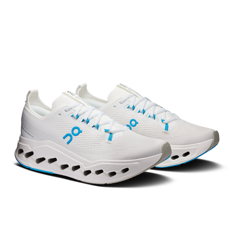 On Running Cloudsurfer Max Men's Running Shoes - White Ivory-1