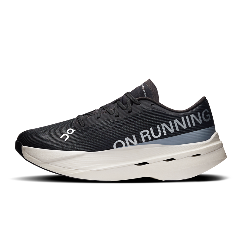 ON Running Cloudboom Volt Men's Race Day Shoes - White Black-2