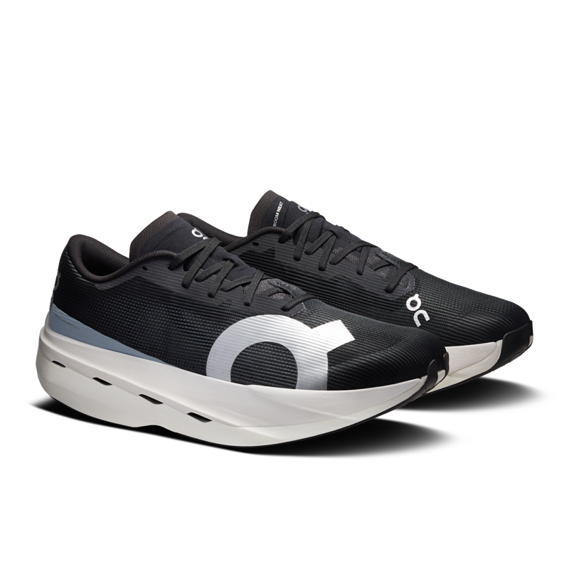 ON Running Cloudboom Volt Men's Race Day Shoes - White Black-1