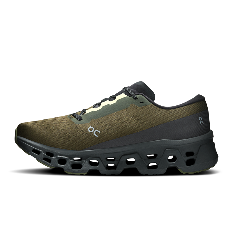 ON Running Cloudmonster 3 Men's Running Shoes - Olive Eclipse-3