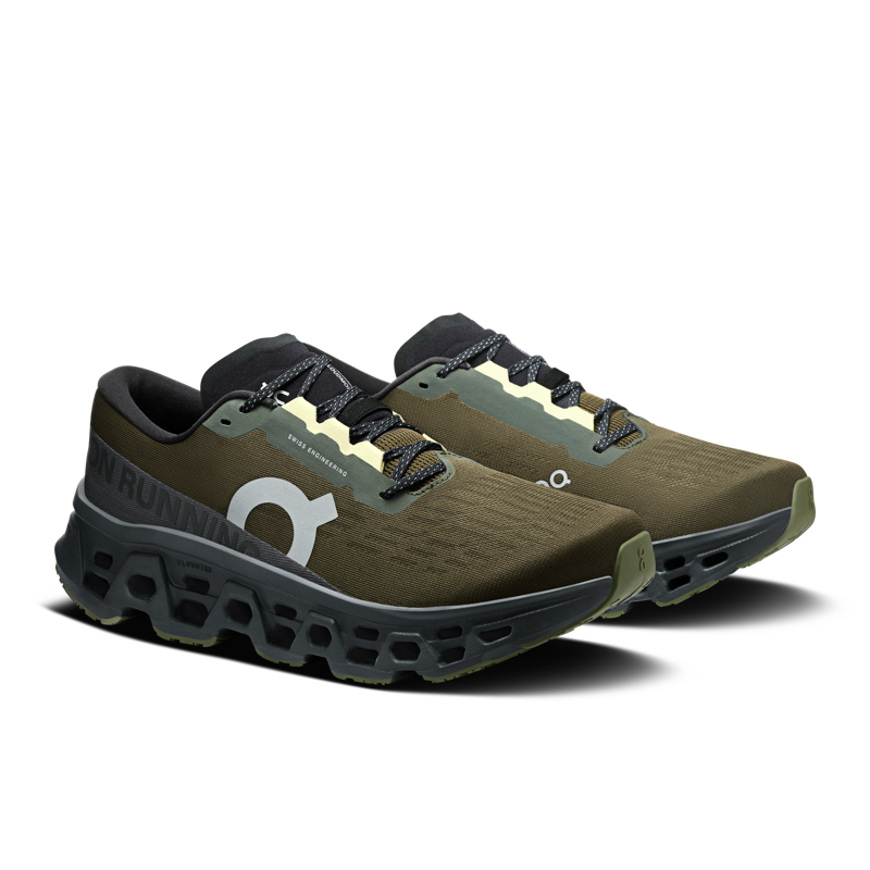 ON Running Cloudmonster 3 Men's Running Shoes - Olive Eclipse-1