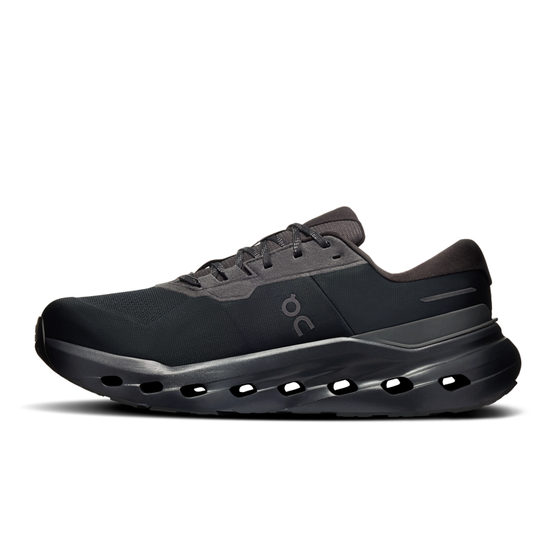 ON Running Cloudrunner 3 Water Proof Men's Supportive Shoes - Black Black-2