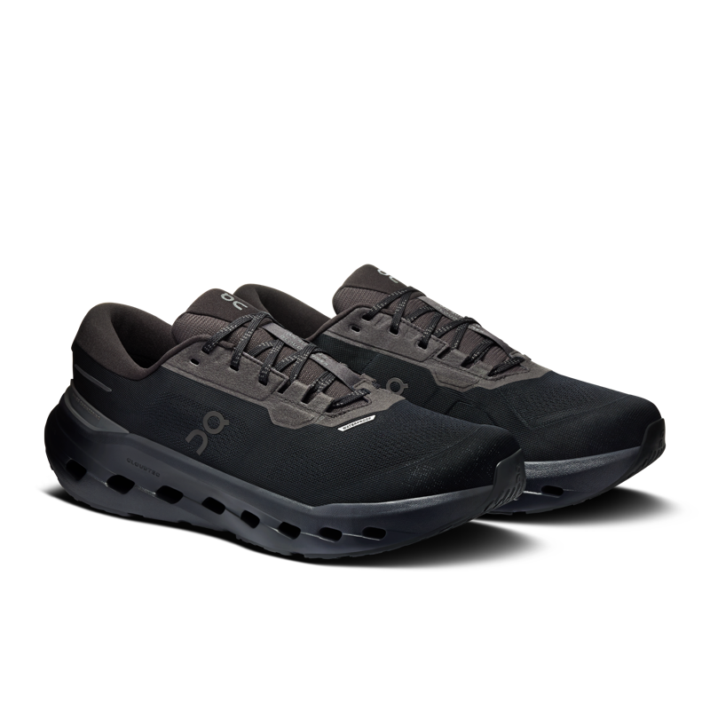 ON Running Cloudrunner 3 Water Proof Men's Supportive Shoes - Black Black-1