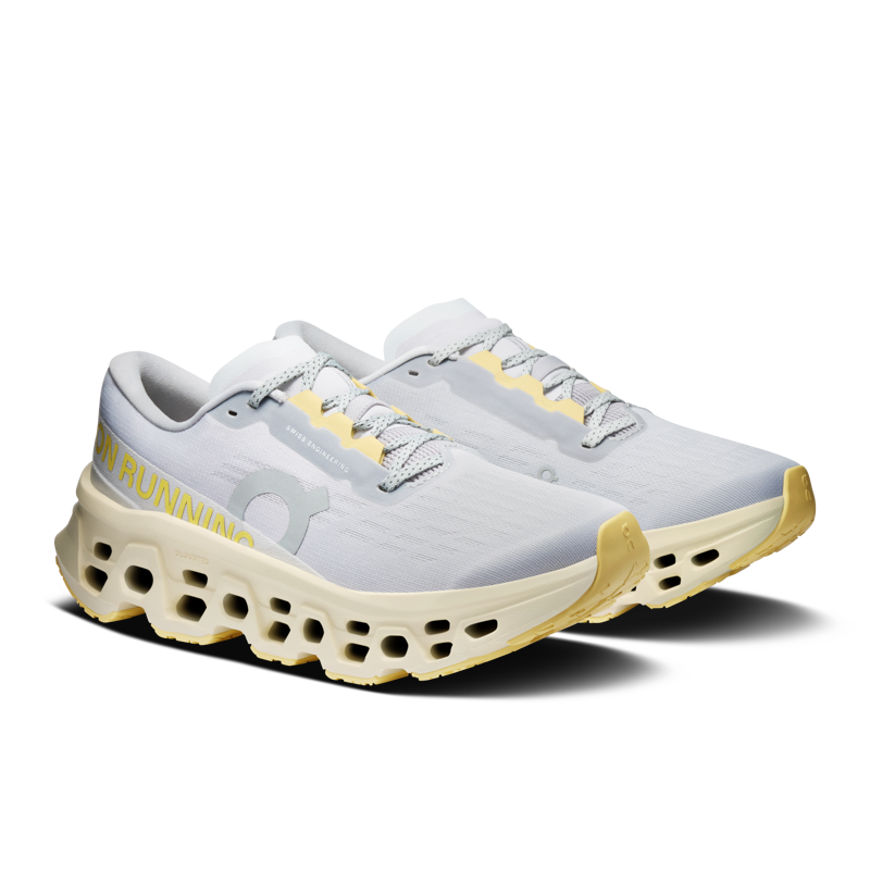 On Running Cloudmonster 3 Women's Running Shoes - Glacier Pollen-1