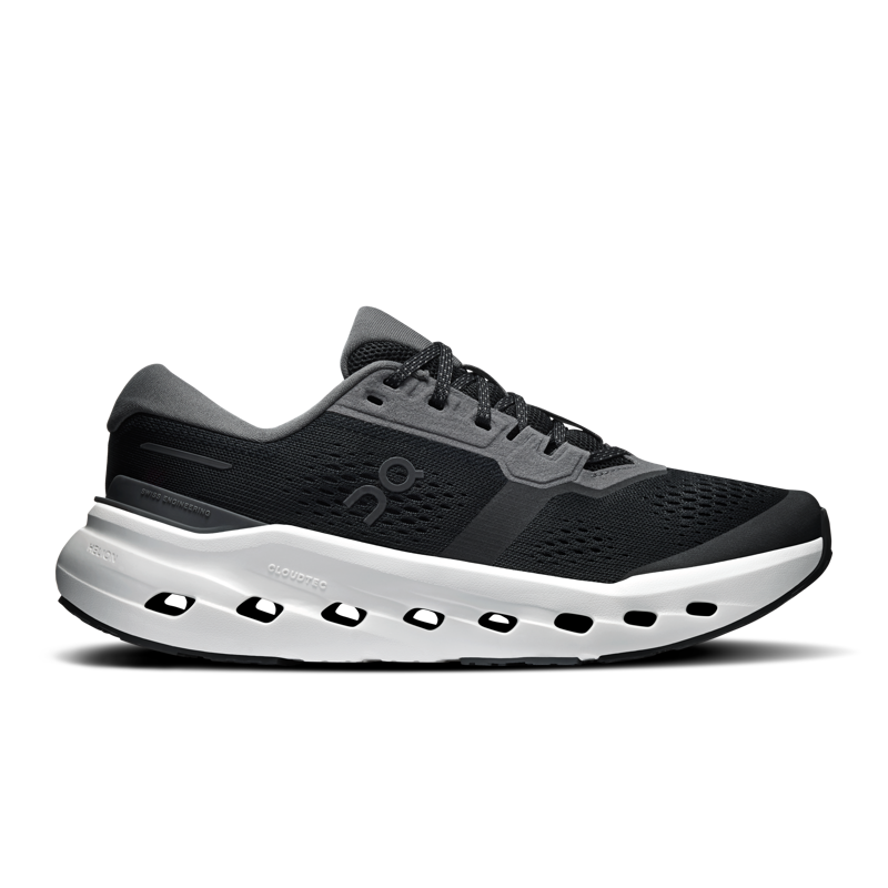 ON Running Cloudrunner 3 Women's Supportive Running Shoes - Black Ivory