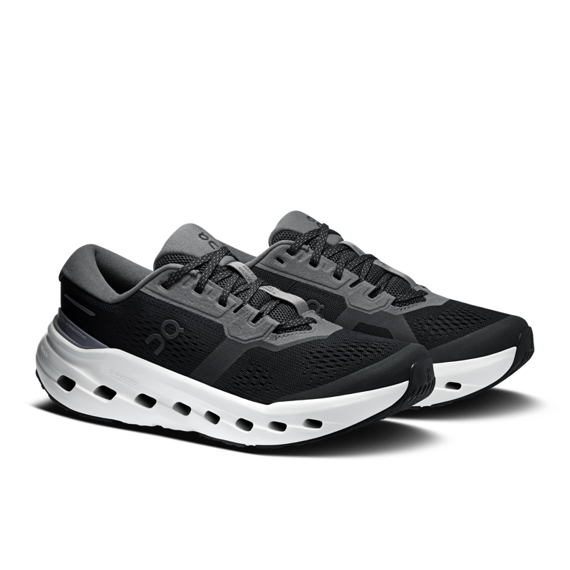 ON Running Cloudrunner 3 Women's Supportive Running Shoes - Black Ivory-4