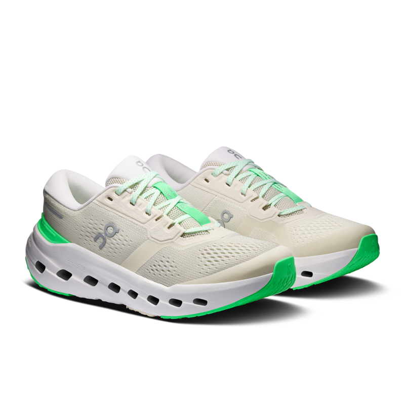 On Running Cloudrunner 3 Women's Supportive Running Shoes - Ghost Verdite-4