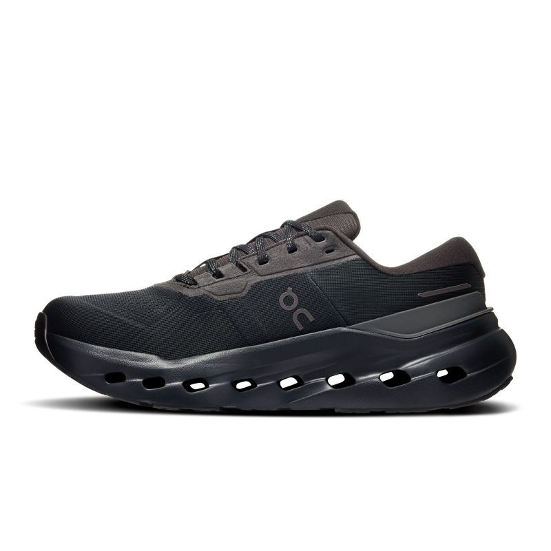 On Running Cloudrunner 3 Water Proof Women's Supportive Running Shoes - Black Black-2